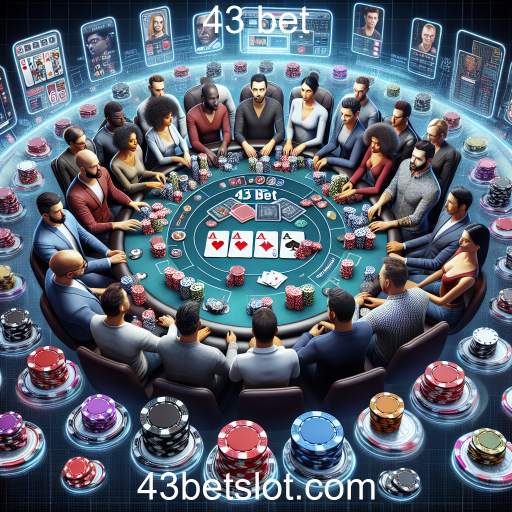 A Emoção do Poker Online no 43 Bet